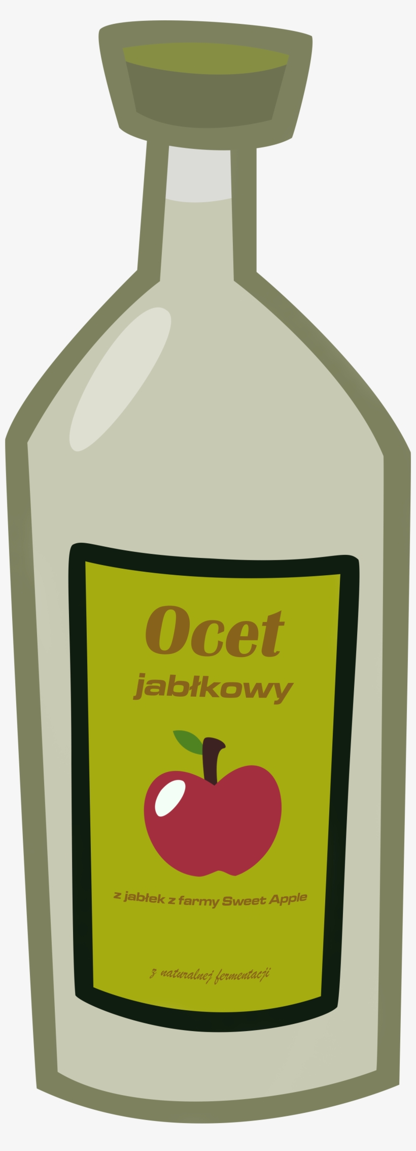 1714 X 4652 2 - Apple Cider Vinegar Vector, transparent png #9121449