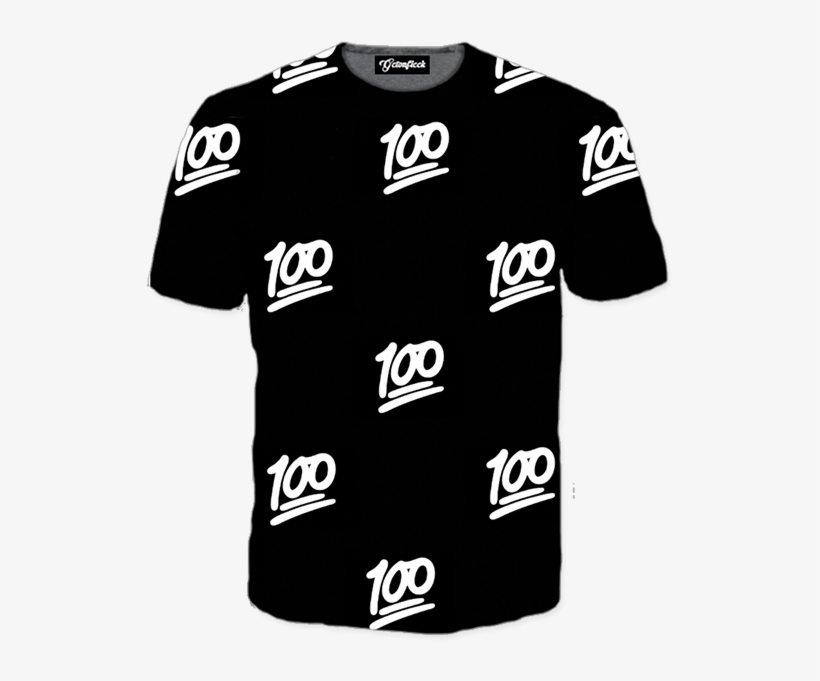 T Shirt Emoji 100, transparent png #9121487