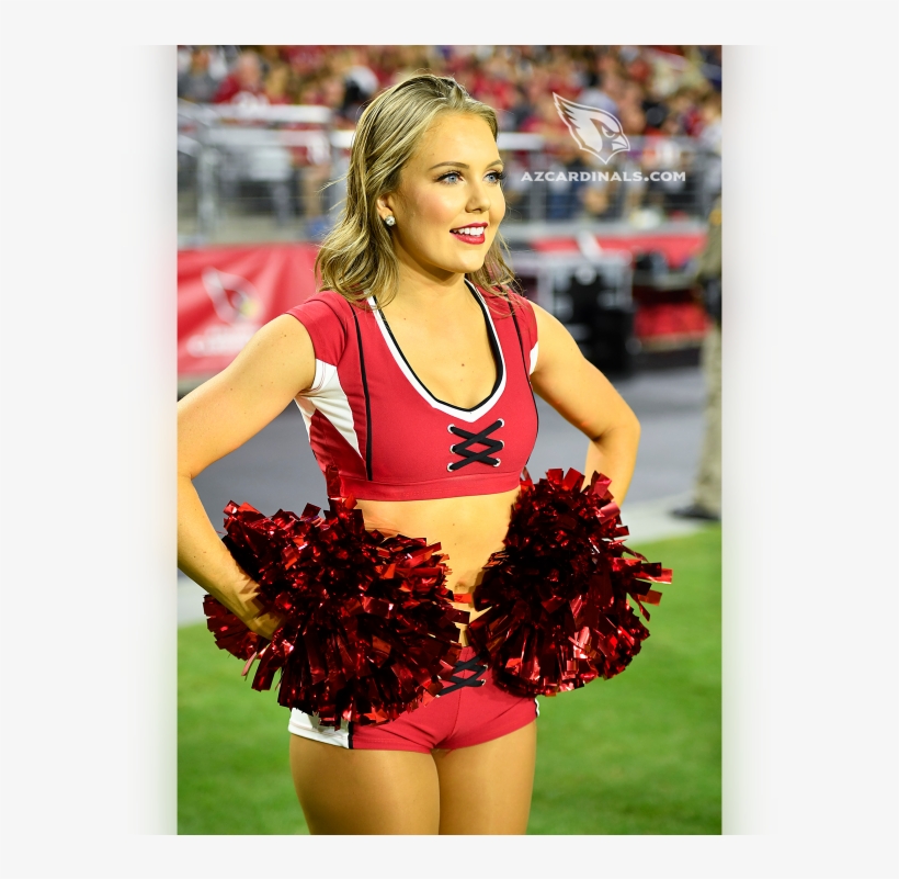 Images Of The Cardinals Cheerleaders During The Second - Cheerleading, transparent png #9121743