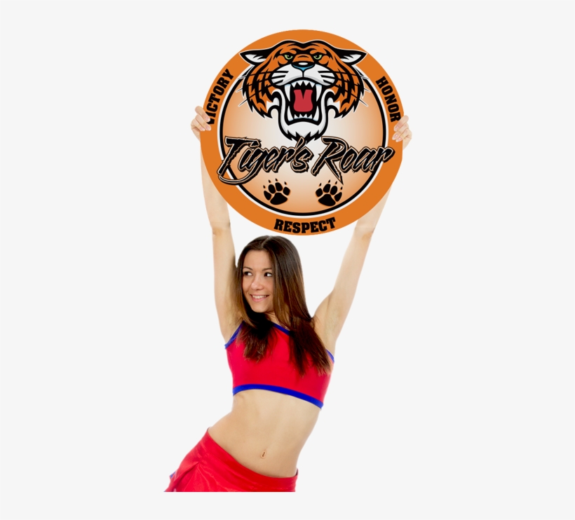 Cheerleading And Pep Rally Flags / Field Runner Flags - Navel, transparent png #9121857