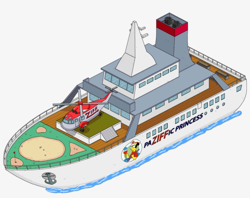 Paziffic Princess - Water Transportation, transparent png #9121939