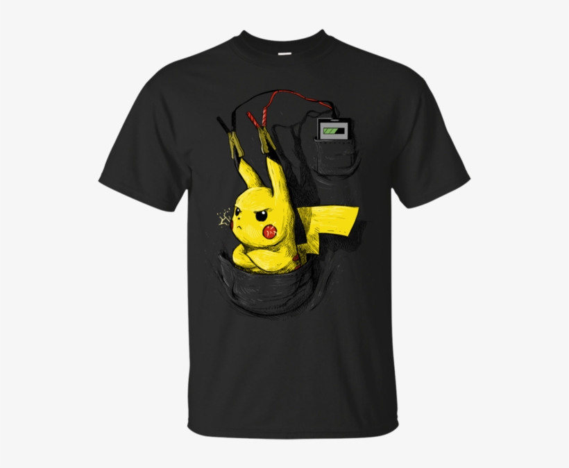 Picharging Pokemon Pikachu T Shirt & Hoodie The Unique - Am A Garfield Woman, transparent png #9121994