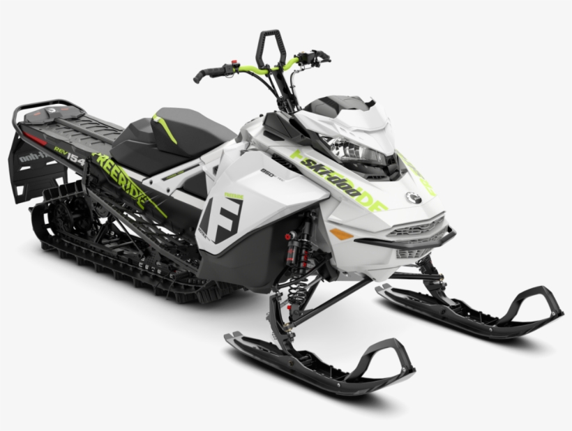 2018 Ski Doo Freeride 154 850 E Tec Es Powdermax - 2018 Ski Doo Freeride 137, transparent png #9122799