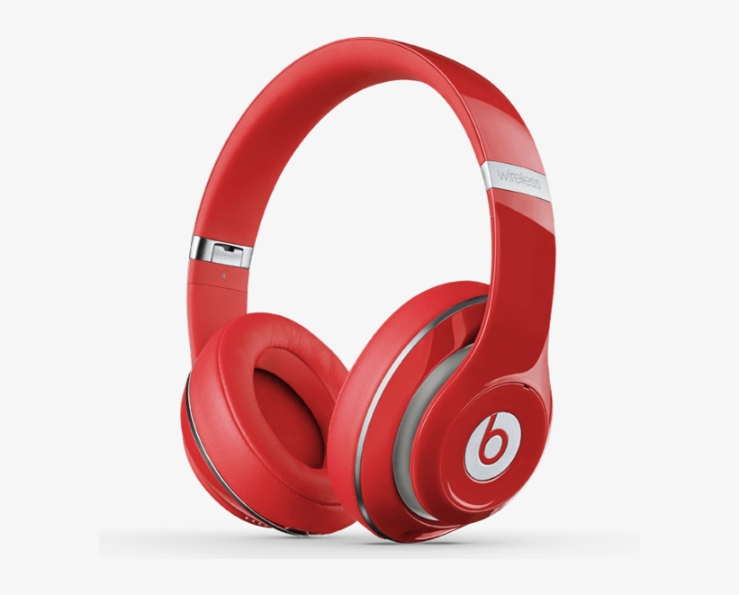 Beats By Dre Studio Headphones - Red Beats Studio 2, transparent png #9123176