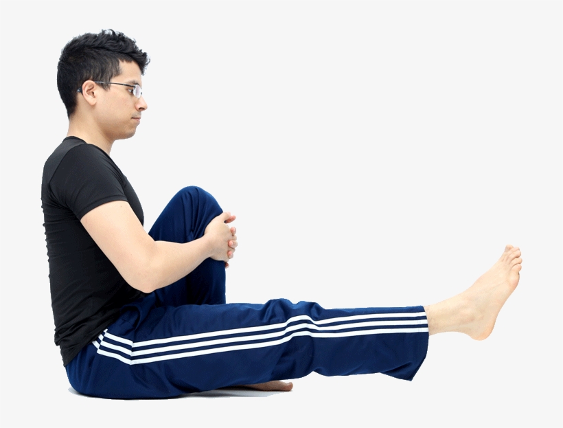 If You Notice You're Leaning Back, It Means Your Back - Sitting, transparent png #9124214