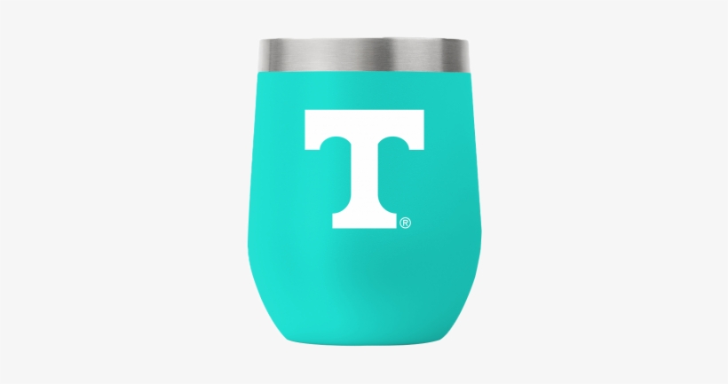 Tennessee 12oz Stemless Teal Tumbler - Emblem, transparent png #9124387