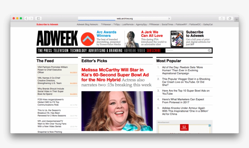 Take A Scroll Through Adweek At Any Given Moment And - Adweek Media Plan Of The Year, transparent png #9124933