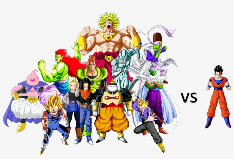 10) Ultimate Gohan - Cartoon, transparent png #9125330