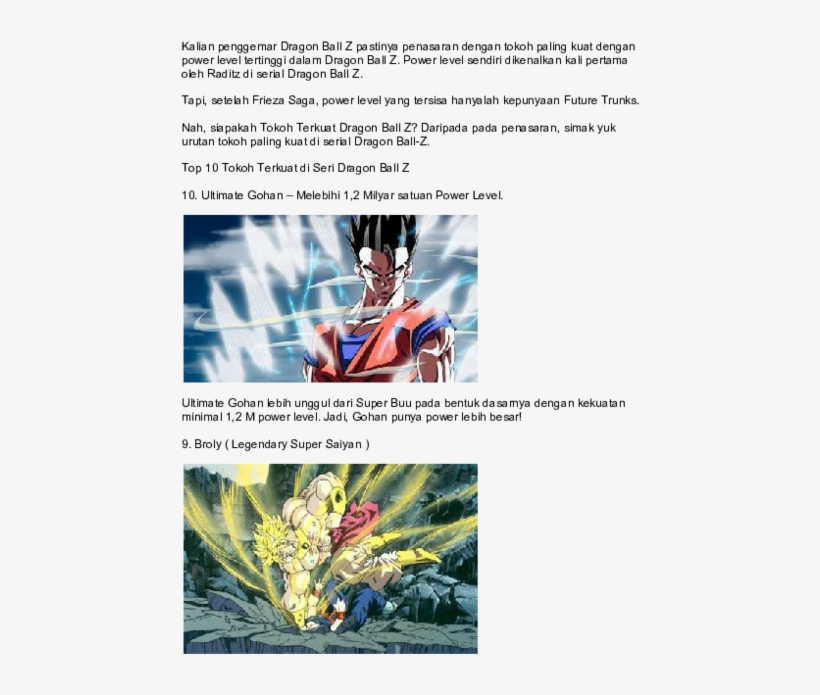 Pdf - Mystic Gohan Super Saiyan, transparent png #9125402
