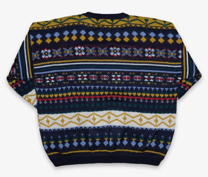 Vintage Pattern Sweatshirt Medium - Sweater, transparent png #9125579