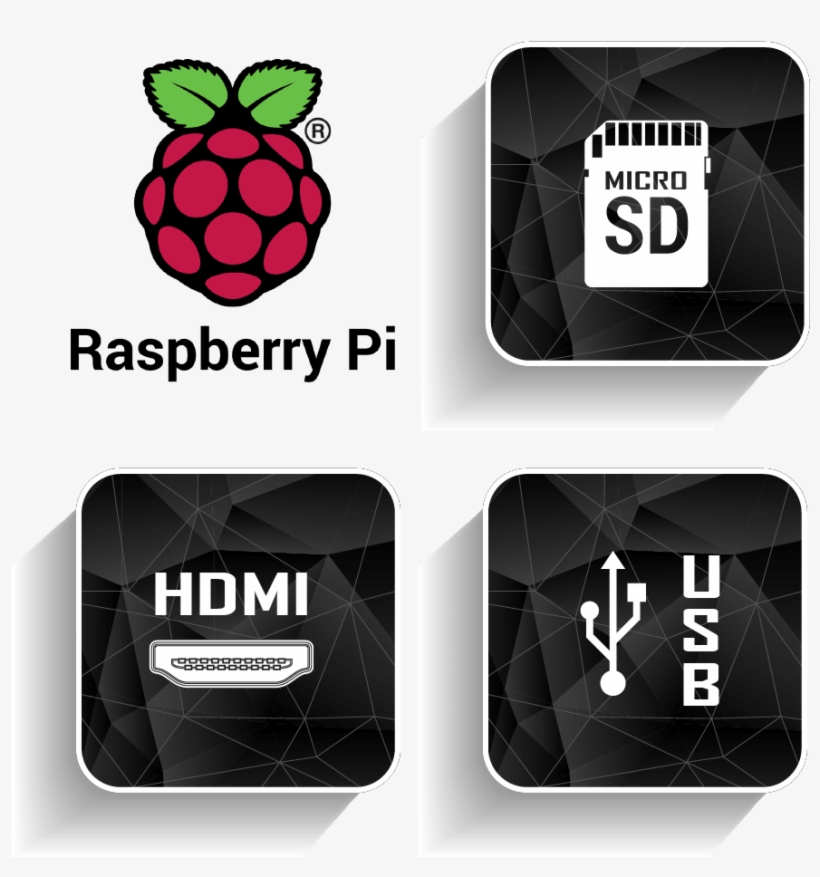 Runs On Raspberry Pi - Raspberry Pi, transparent png #9125675