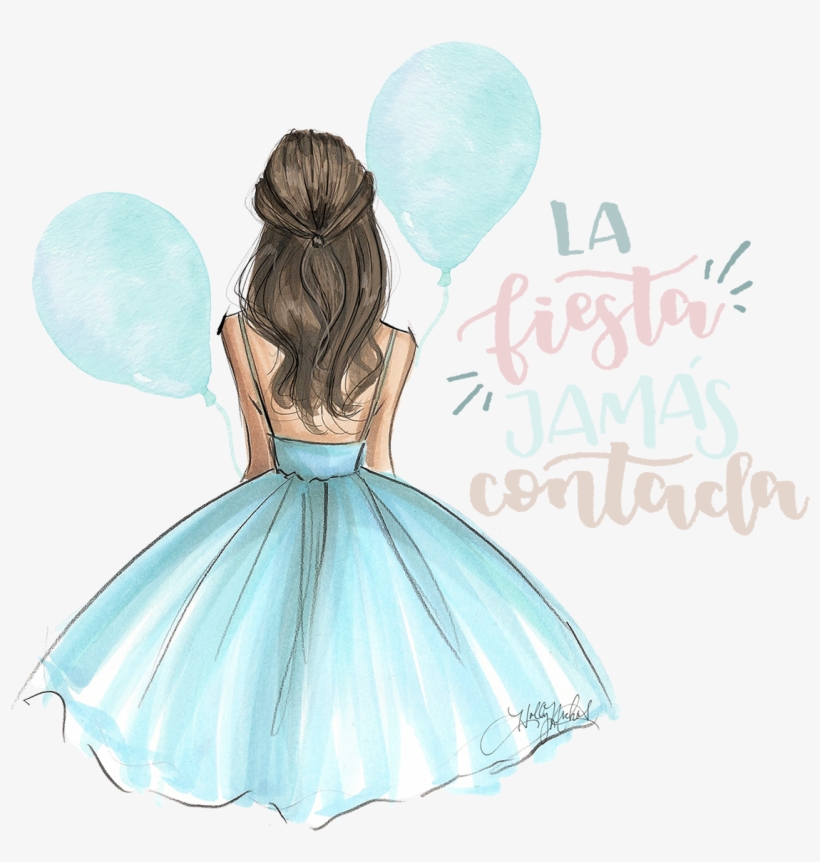 La Fiesta Jamás Contada - Drawing People Ideas, transparent png #9125824