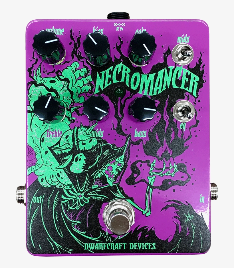 Dwarfcraft Devices Necromancer Fuzz Pedal - Fuzz Metal, transparent png #9126895