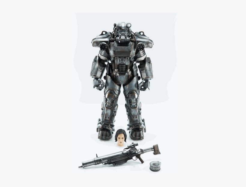 1 Of - T 60 Power Armor, transparent png #9127336