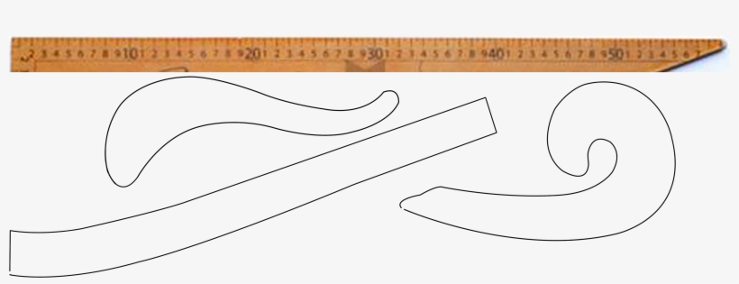Regla Sastre Sisa, Curva Francesa, Curva Cadera, transparent png #9127451
