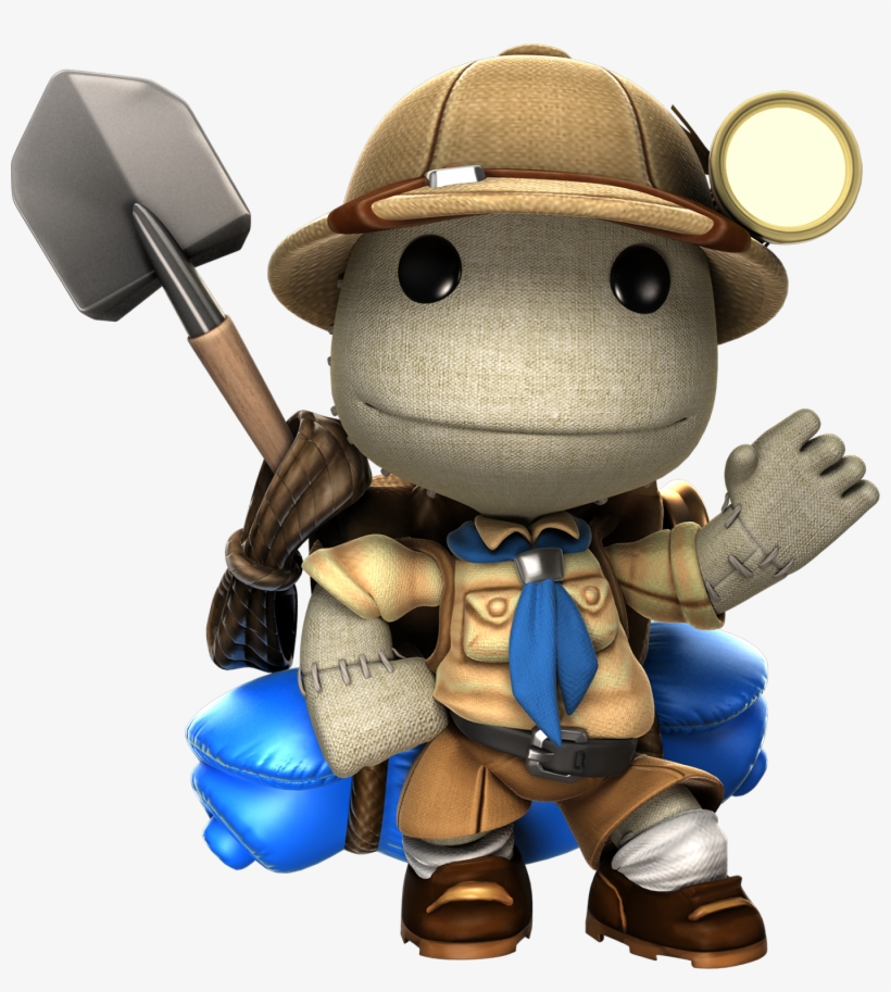 Run Sackboy Run Coming To Ps Vita & Mobile Devices - Little Big Planet Personaggi, transparent png #9127554