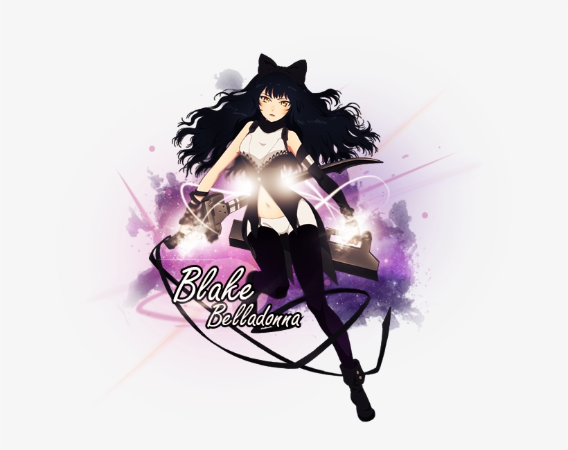 Signature - Blake Belladonna Official Art, transparent png #9127649