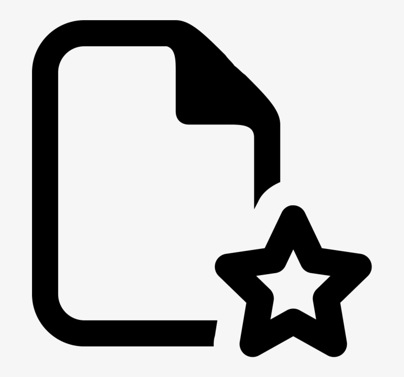 Favorite Png - Add File Icon, transparent png #9127743