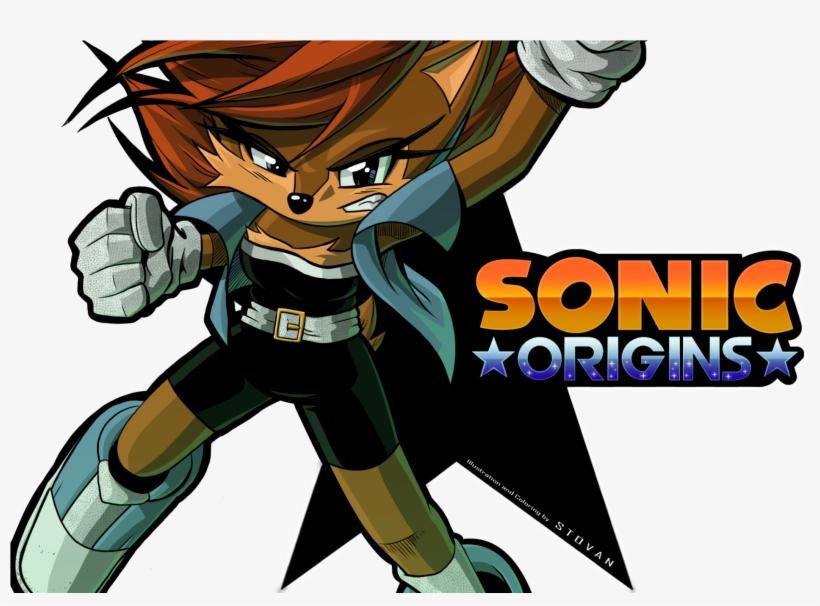 Sonic Origins Episode 1 The Freedom Fighters, transparent png #9127764