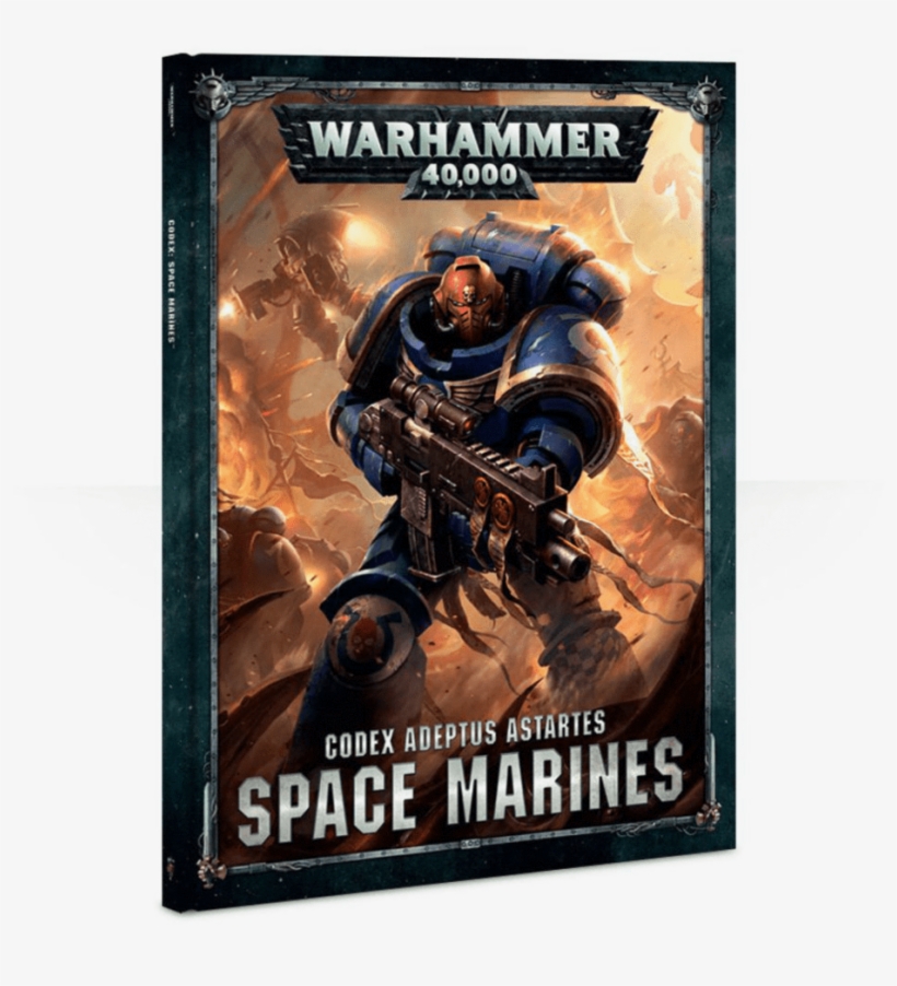 Warhammer 40k - Codex - Space Marines - Warhammer 40k, transparent png #9127844