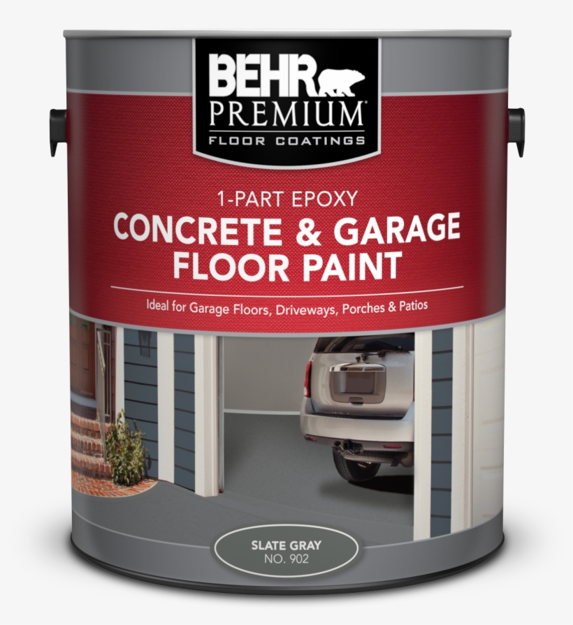 Undefined - Behr Concrete Paint, transparent png #9127888
