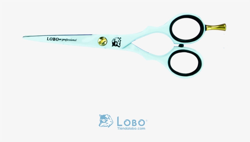 Tijera Peluquero Microdentada Acero Inoxidable Blanco - Scissors, transparent png #9128795