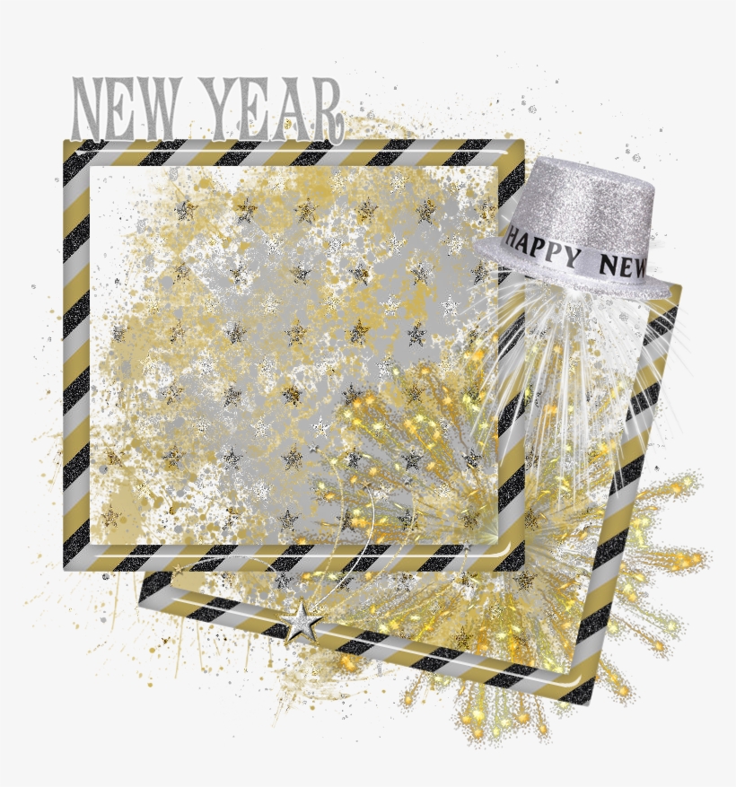 New Year's Eve Cluster Frame 800 X - Transparent New Years Cluster Frames, transparent png #9128848