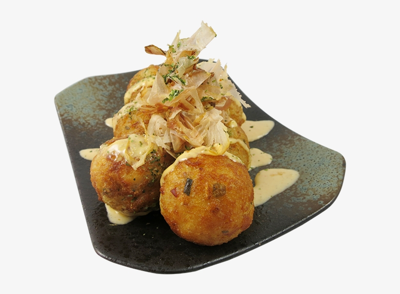 揚げたこ焼き君 Age Takoyaki $7 - Takoyaki, transparent png #9129382