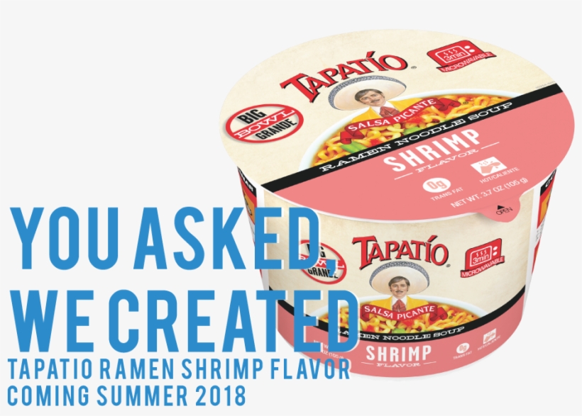Noodles Clipart Top Raman - Tapatío Hot Sauce, transparent png #9129426