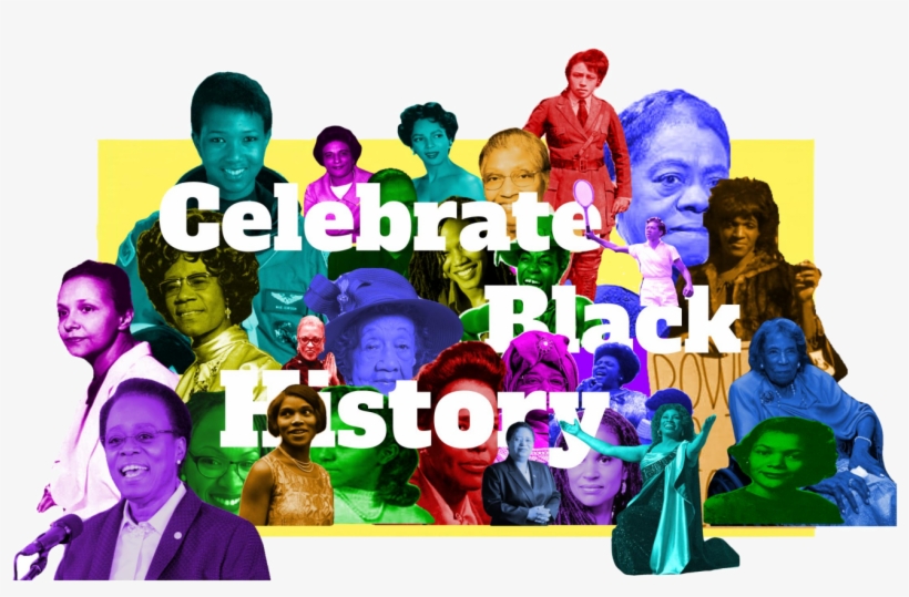 Celebrating Black History - Collage, transparent png #9129462