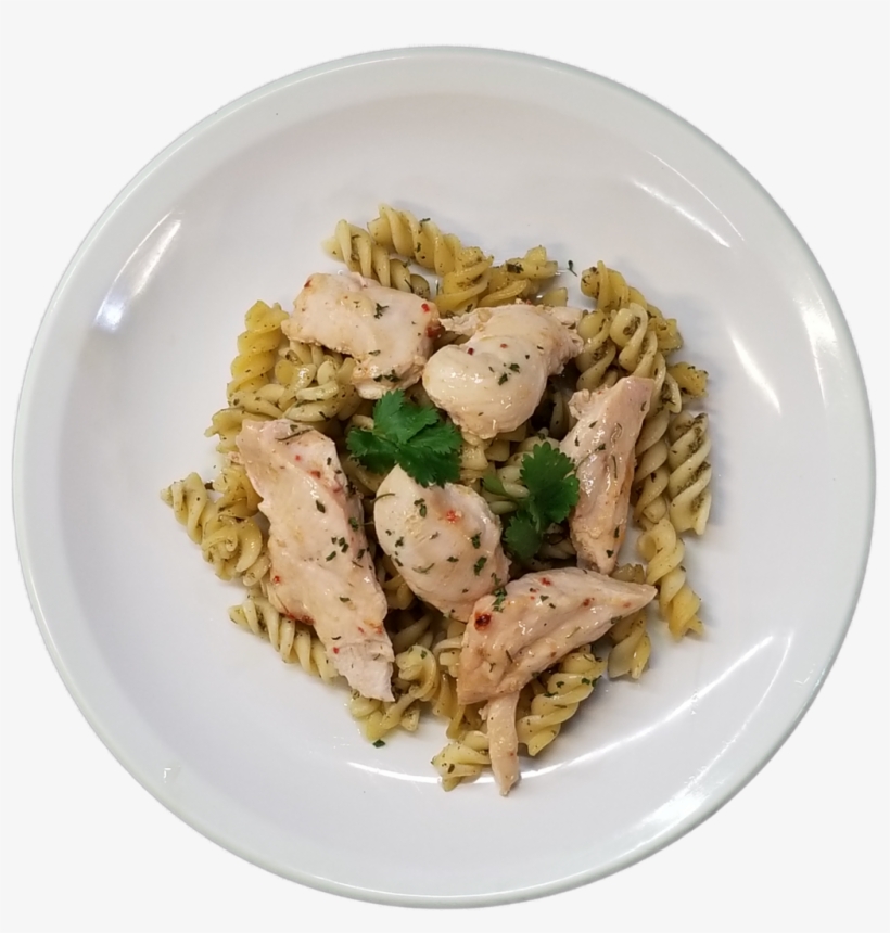 Pesto Whole-wheat Pasta With Chicken & Vegetables - Side Dish, transparent png #9129523