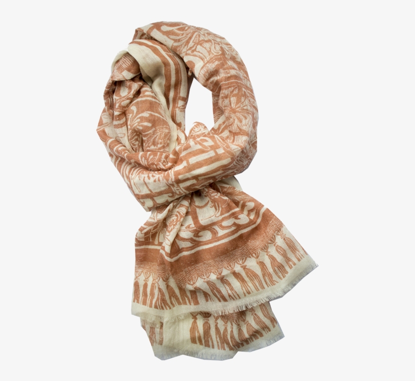 Lattice Wool Scarf - Scarf, transparent png #9129967