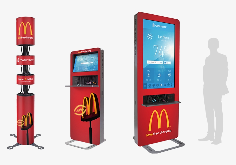 Custom Branding Available On Every Station - Estacion De Recarga Movil, transparent png #9130472