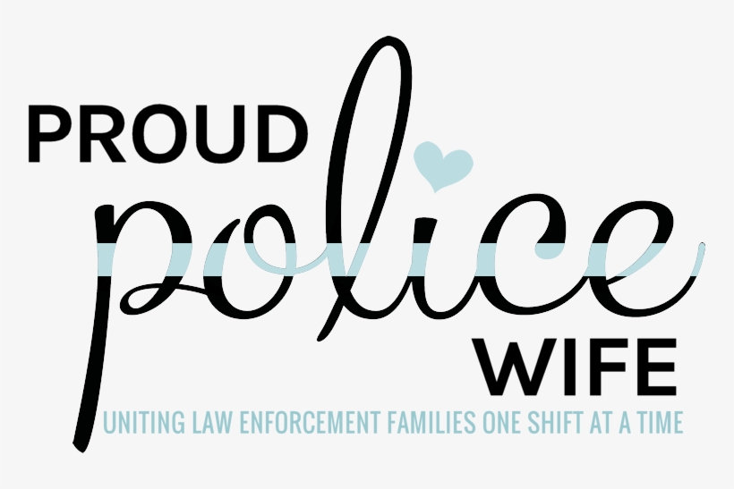 Proud Police Wife Logo, transparent png #9130737