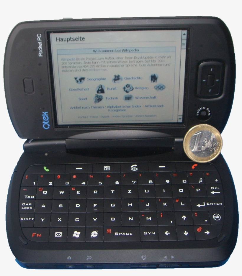 Pocket Pc Qtek 2006 08 26 - Pocket Pc Qtek, transparent png #9130816