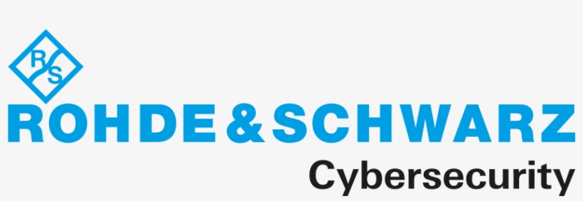 Logo Rohdeschwarz Cybersecurity Cmyk Klein-jpg - Rohde And Schwarz Logo, transparent png #9131251