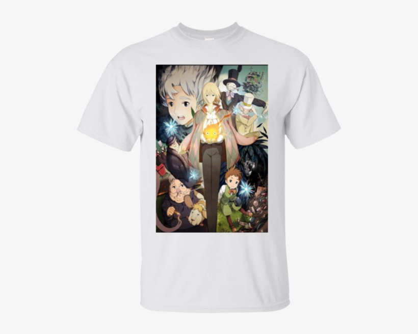 Ghibli Studio Anime Howl Moving Castle Hoodies Sweatshirts - Howl's Moving Castle, transparent png #9131593