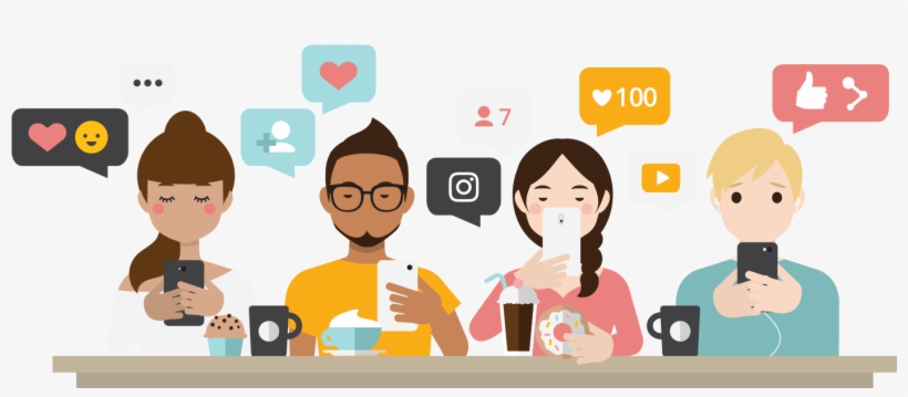 Liderazgo Personal Y Redes Sociales - Cartoon, transparent png #9131750