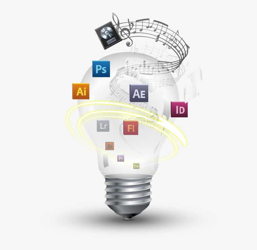 Técnicas Del Diseño Grafico - Compact Fluorescent Lamp, transparent png #9132335