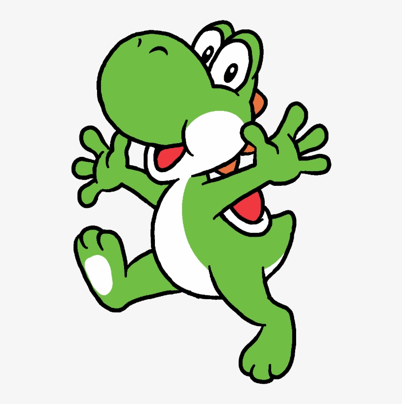 Shoeless Yoshi - Super Mario Yoshi 2d, transparent png #9132719