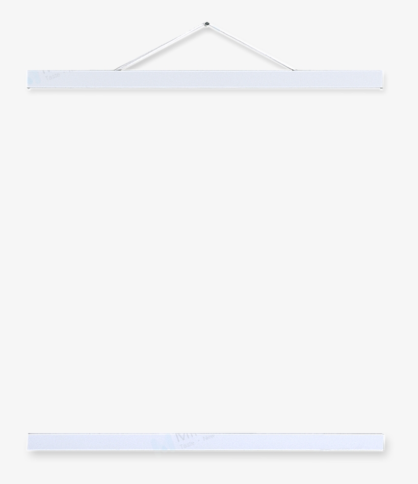 Magnet Poster Hanger White 1 1 Frame - Clothes Hanger, transparent png #9132748