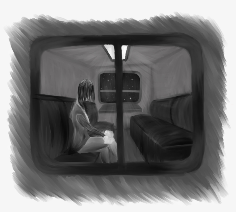 The Train At - Illustration, transparent png #9133016