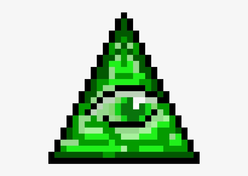 Original Iluminati - Illuminati Pixel Art - Free Transparent PNG