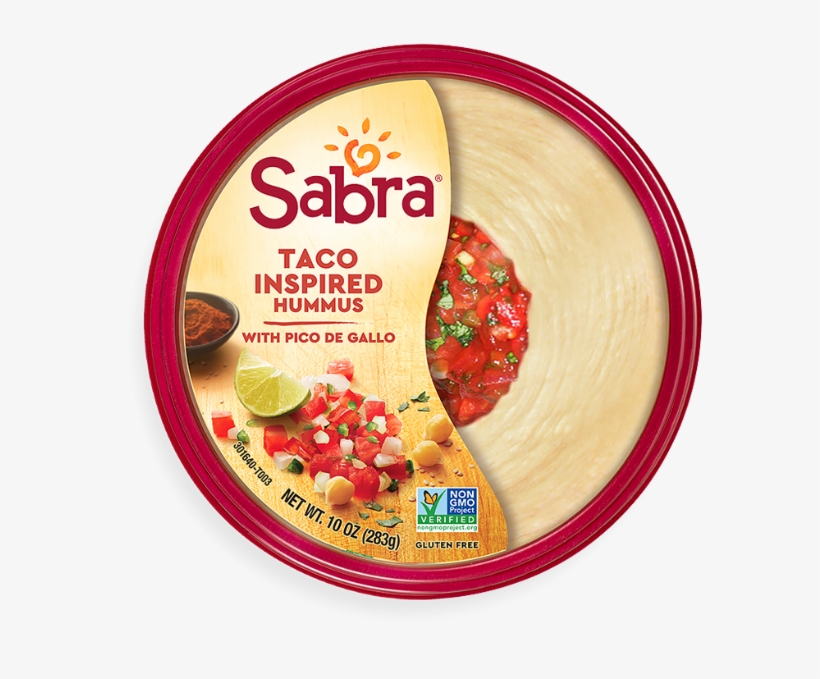 ﻿taco Inspired Hummus - Sabra Classic Hummus, transparent png #9134672
