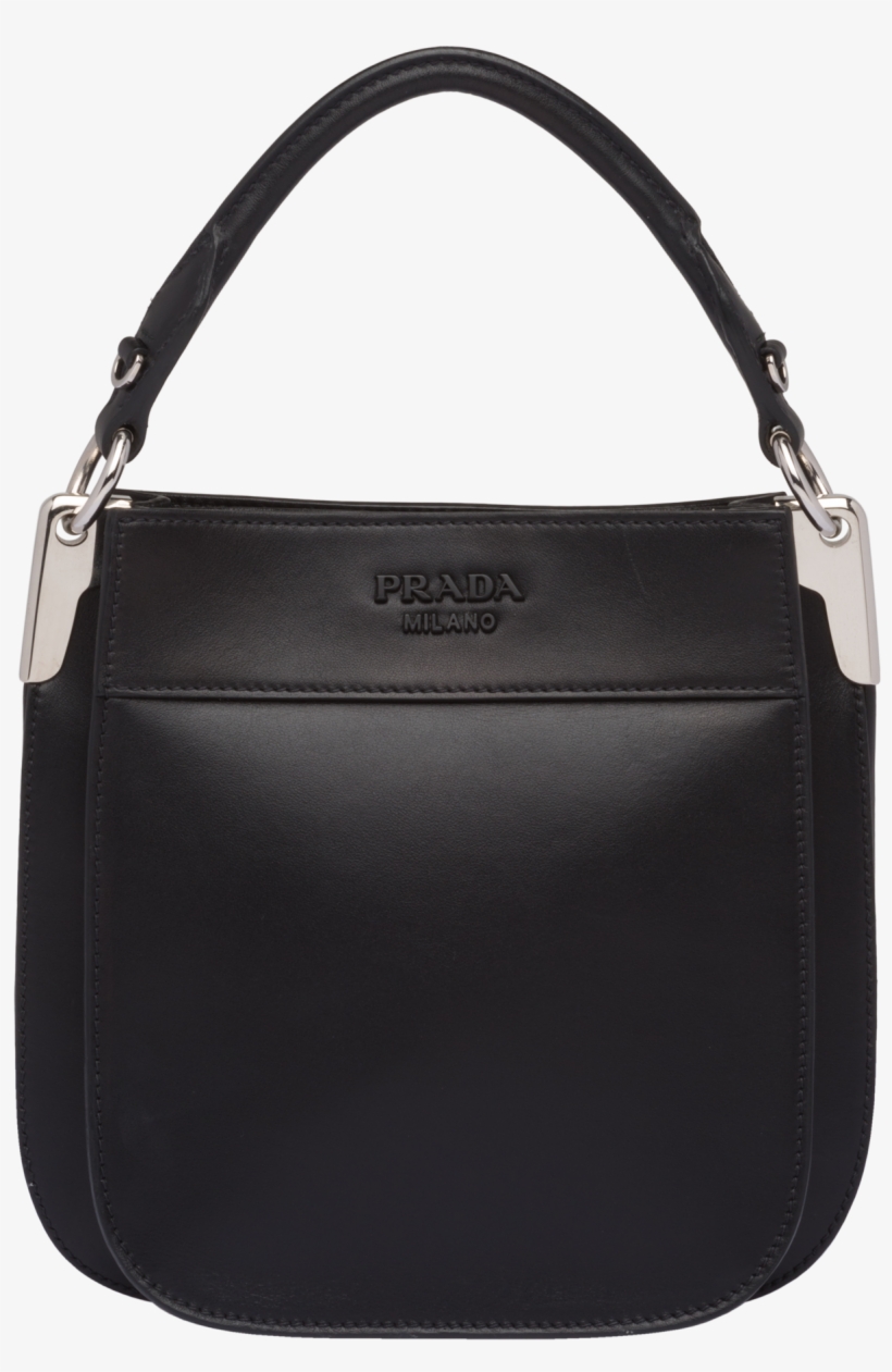 Prada Black Bag, transparent png #9134900