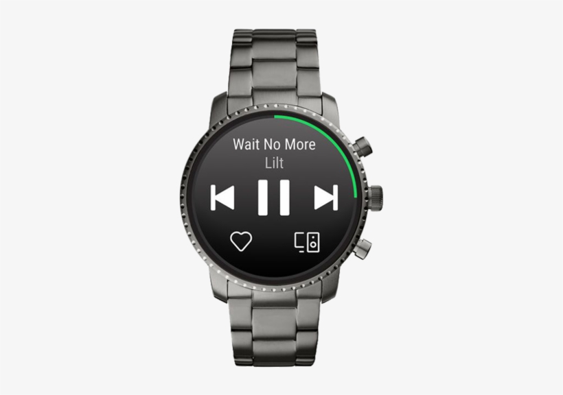 Spotify Here - - Fossil Q Gen 4, transparent png #9134903