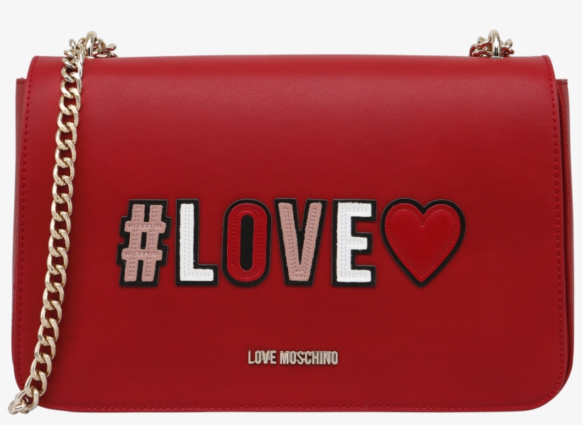 Faux Leather Shoulder Bag With Girly Pom Pon Patch - Yeet, transparent png #9135083