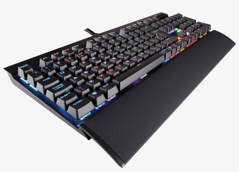Corsair K70 Rapidfire - Corsair K70 Lux Red, transparent png #9135299