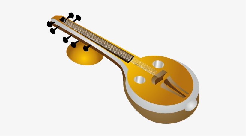 India Clipart Music Instrument - Indian Music, transparent png #9135339