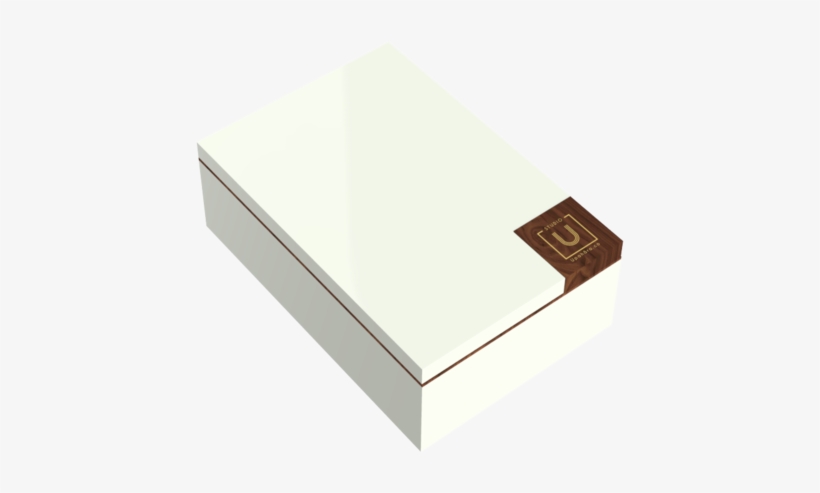 Walnut Trim Lacquered Wood Rakhi Gift Box - Box, transparent png #9135942